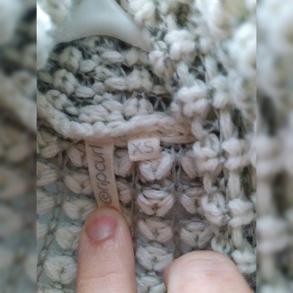 Rip Curl Thick Knit Open Cardigan - Picture 3 of 5